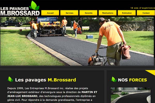 pavage brossard